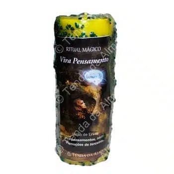 Vela Ritual Vira Pensamento